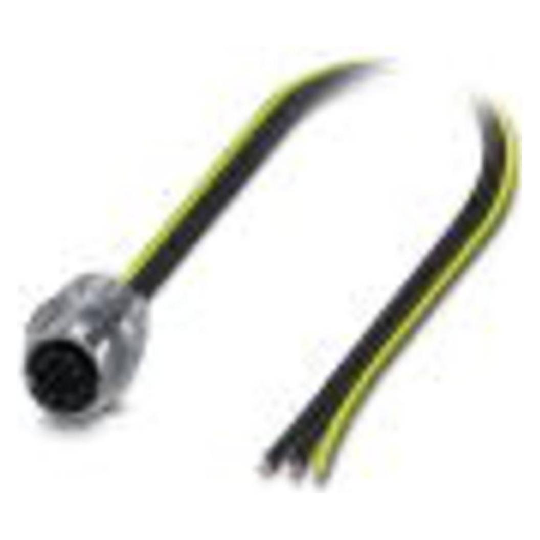 Phoenix Contact 1411654 Sensor-/Aktor-Einbausteckverbinder M12 0.50 m Polzahl: 3 1 St., Elektronikkabel + Stecker