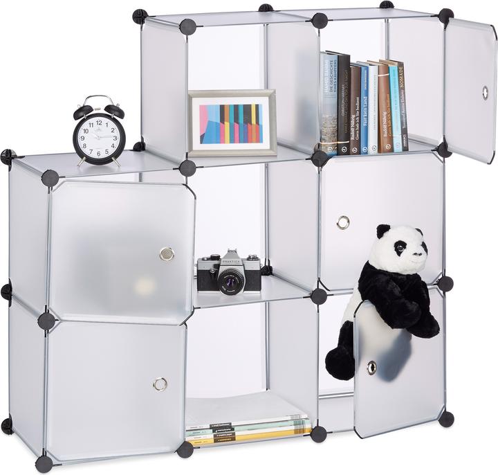 Actual product image Relaxdays Shelving Unit with Doors