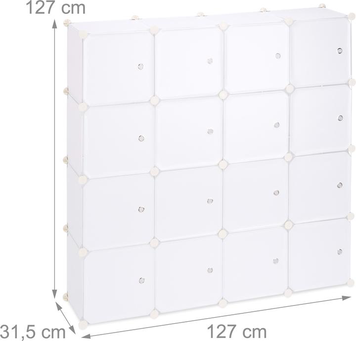 Actual product image Relaxdays Modular Shelf