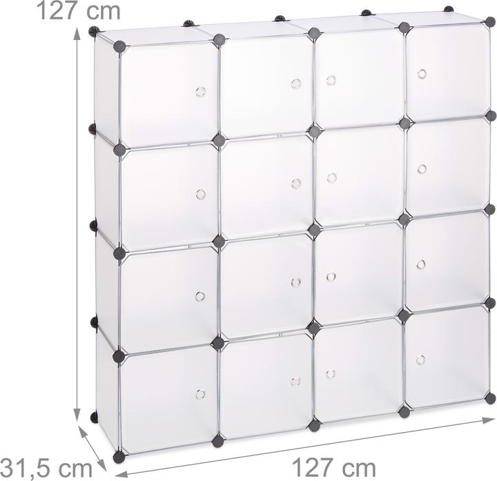 Actual product image Relaxdays Modular Shelf