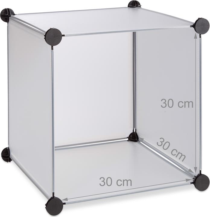 Actual product image Relaxdays 6 Compartment Shelving System