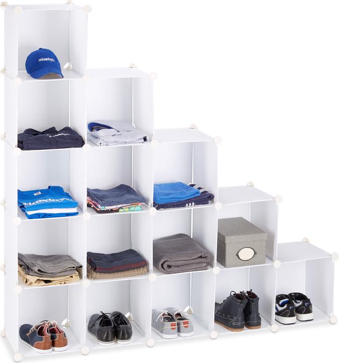 Actual product image Relaxdays Modular Shelf with 15 Compartments