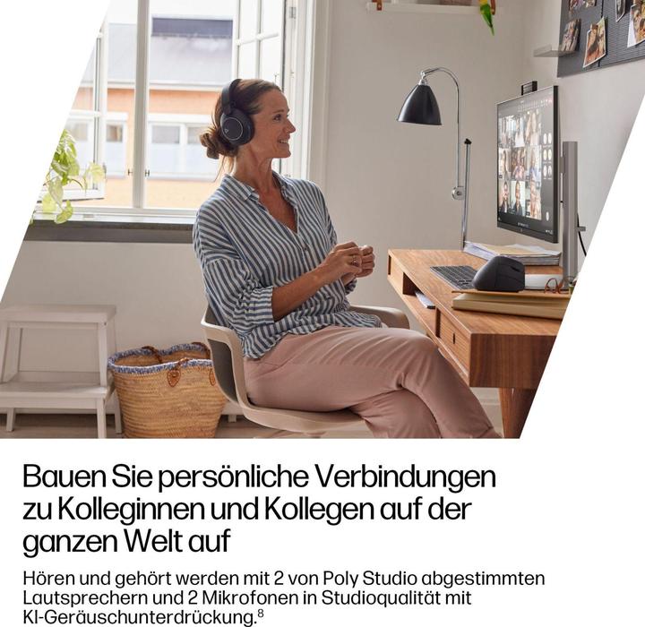 Image du produit HP Elite Studio 8 AiO Intel Core Ultra 7 265 60,45cm 23,8Zoll FHD 16GB 512GB/SSD W11P 3J Gar (DE) (Intel Core Ultra 7 265, 16 Go, 512 Go)