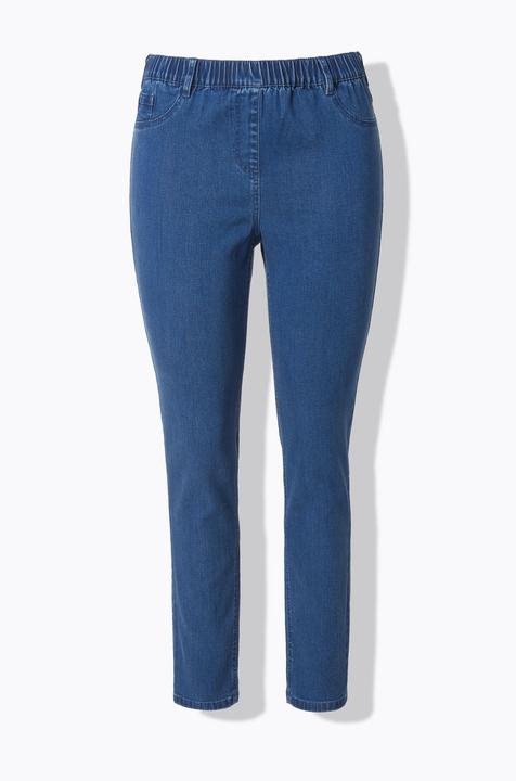 Ulla Popken Jeggings Sienna, schmales Bein, Elastikbund, Lyocell-Mix