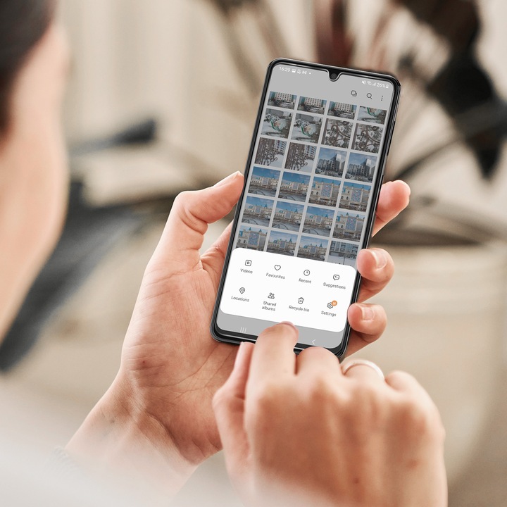 Produktbild Avizar Kristallklare Folie, Glas-Displayschutz (2 Stück, Samsung Galaxy A33 5G)