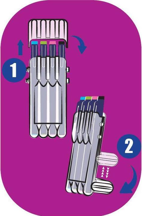 Produktbild Pilot FriXion Fineliner Set2Go x4 Fancy (Mehrfarbig, 4 x)