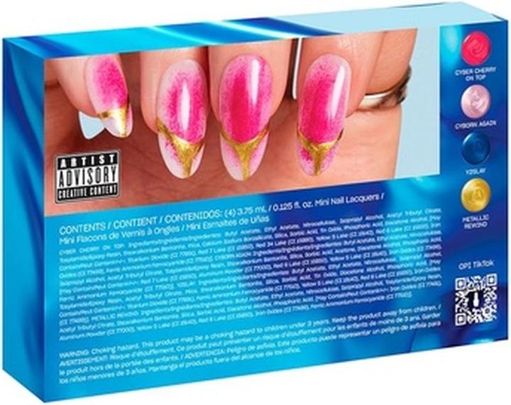 Actual product image OPI Metallic Mega Mix - Fall 24 Nail Lacquer 4pc Mini-pack (Metallic Mega Mix, Colour paint)