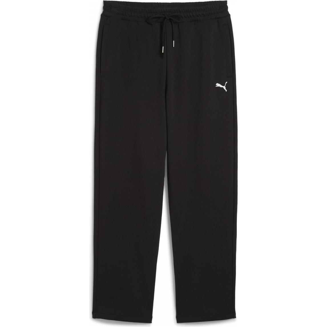 Puma, Herren, Sporthose, WARDROBE ESS Relaxed Straight Sweatpants TR op (XL), Grün, XL