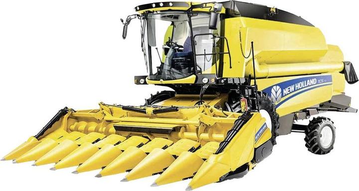Actual product image Bburago New Holland combine harvester for maize