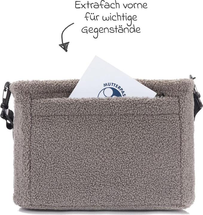 Produktbild Fillikid Wickeltaschen & Wickelrucksäcke Wickeltasche Buggy-Organizer Teddy mit Wickelunterlage