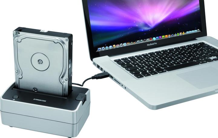 Actual product image Freecom Hard Drive Dock Quattro, docking station for SATA