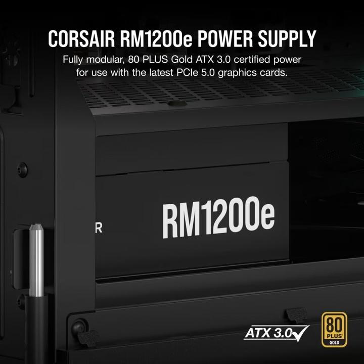 Image du produit Corsair PSU RMe 1200W 80+Gold FM ATX3.1 2025 (1200 W)