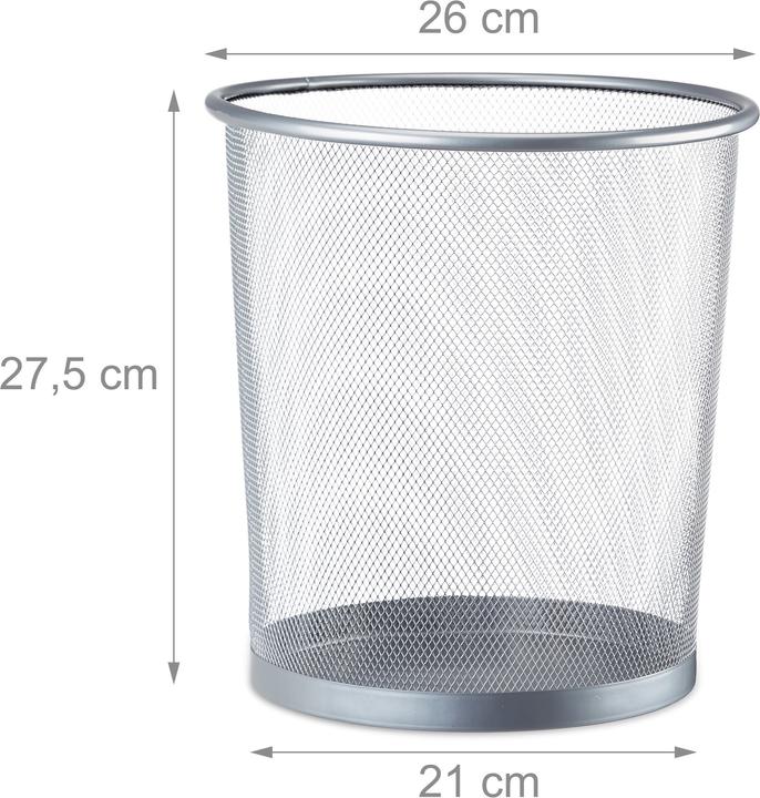 Image du produit Relaxdays Corbeille à papier (12 l)
