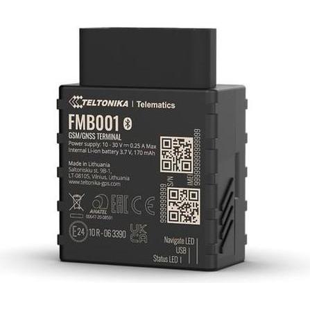 Teltonika, Accessori per navigatore GPS, FMB001 2G tracker with OBD & OBD OEM data reading