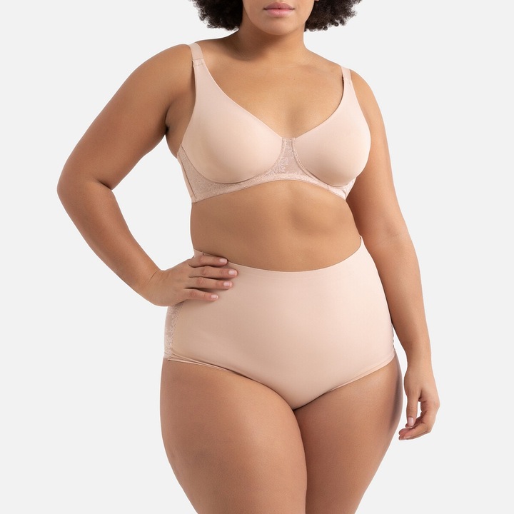Immagine prodotto La Redoute Collections Reggiseno minimalista in microfibra e pizzo (105 D)
