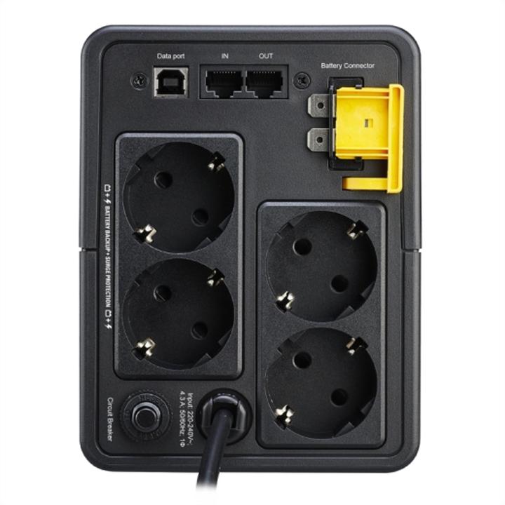 Productafbeelding APC BX950MI-GR Ononderbreekbare voeding (UPS) Line-Interactive 950 VA 520 W 4 AC-uitgangen (0.95 VA, 520 W, Lijninteractief UPS)