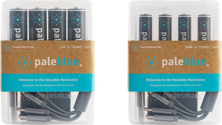 Pale Blue 4x AA & AAA USB-C