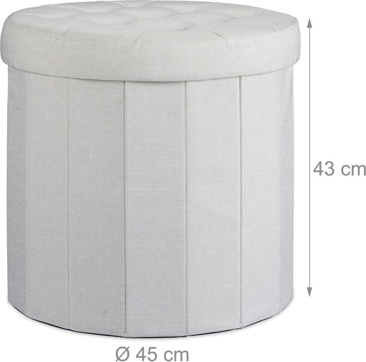 Produktbild Relaxdays Sitzhocker