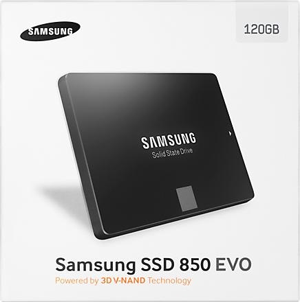 Actual product image Samsung 850 EVO Basic (120 GB, 2.5")