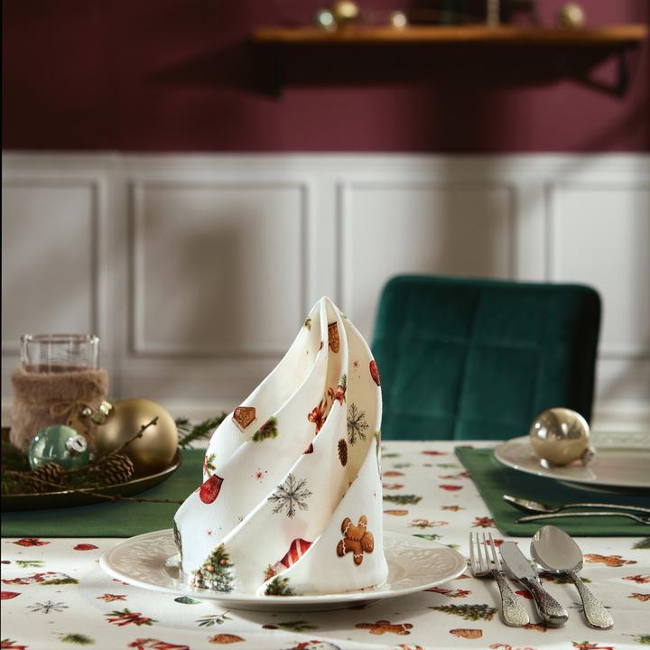 Image du produit Erwin Müller Serviette de table "Noel" pack de 6 (40 x 40 cm)