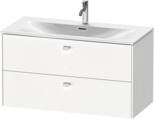 Actual product image Duravit Brioso vanity unit wall-mounted 102.0 x 47.9 cm, 2 drawers, incl. siphon cut-out and apron (102 x 48 x 55.5 cm)