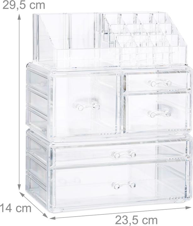 Immagine prodotto Relaxdays Organizer make-up 21 scomparti