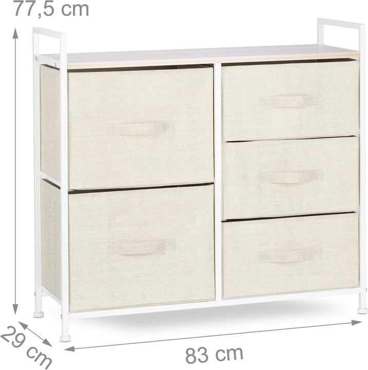 Produktbild Relaxdays Schubladenbox