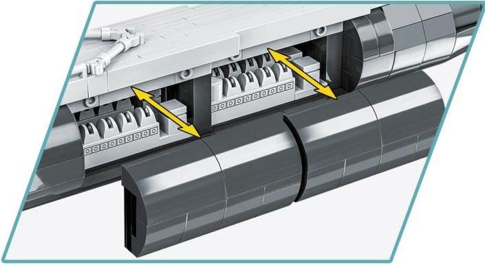 Actual product image Cobi Uss Tang (SS-306)