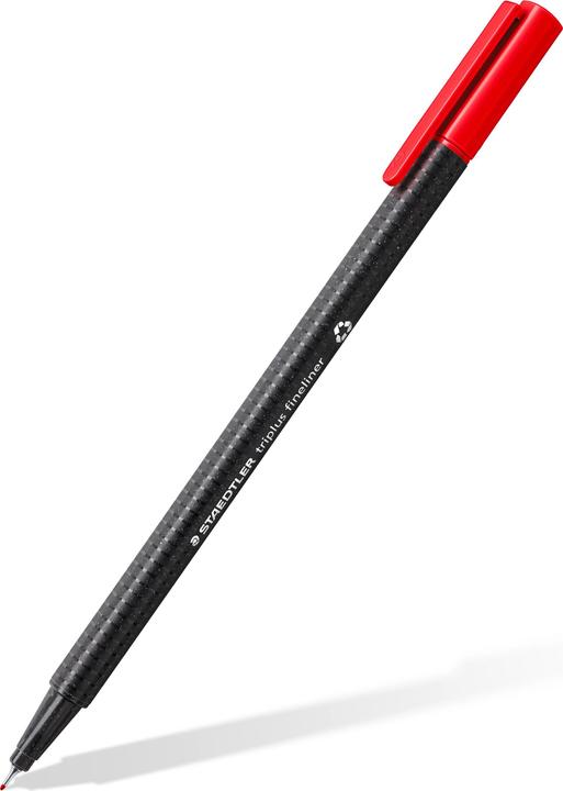 Produktbild Staedtler Fineliner triplus 334 (Rot, 1 x)