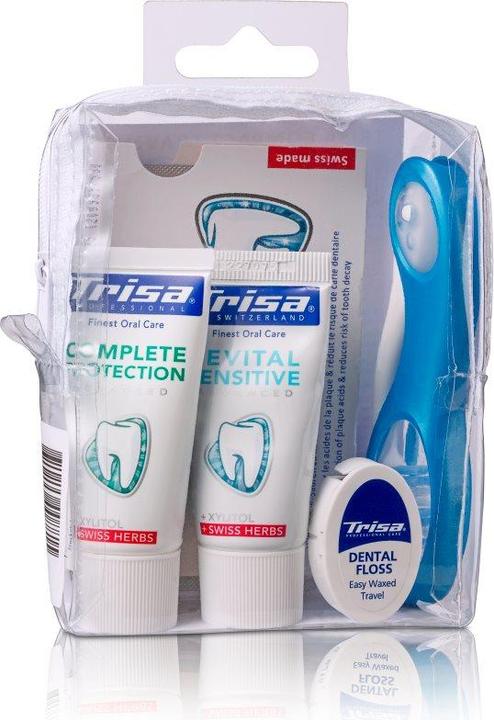 Immagine prodotto Trisa Set da viaggio da 4 pezzi (100 ml, Collutorio)