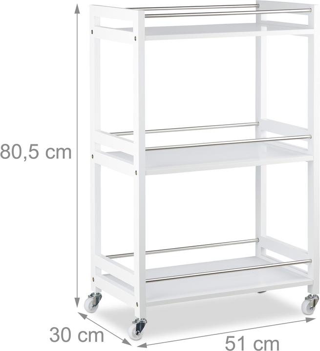 Image du produit Relaxdays Servierwagen