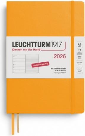 Image du produit Leuchtturm1917 LEUCHTTURM 1W/S MEDIUM HC Rising Sun (A5)