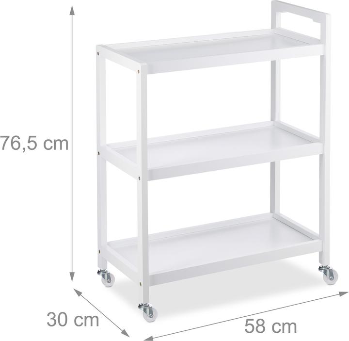 Produktbild Relaxdays Rollwagen