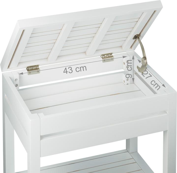 Image du produit Relaxdays Badregal (46 x 29.50 x 76.50 cm)