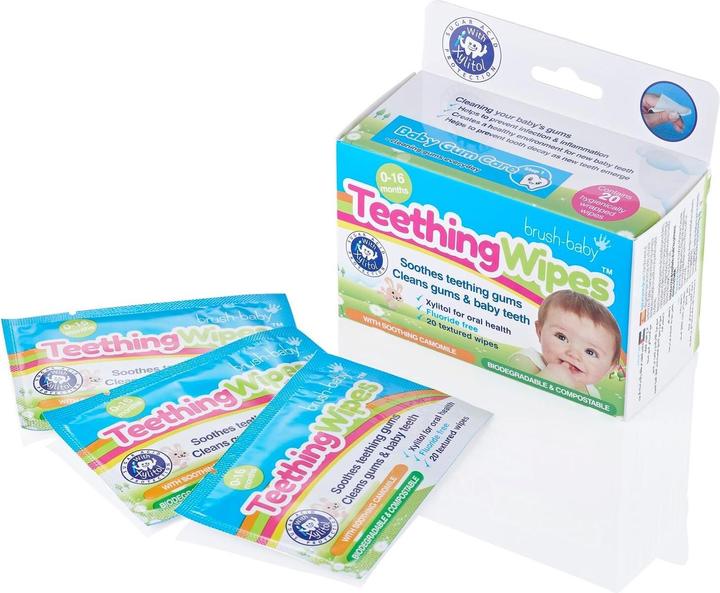 Productafbeelding Brush-Baby Zahnungstücher (1 x)