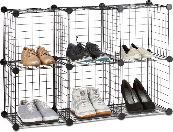 Immagine prodotto Relaxdays Scaffale componibile griglia 6 scomparti