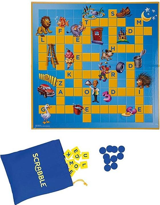 Actual product image Mattel Games Scrabble Junior (German)