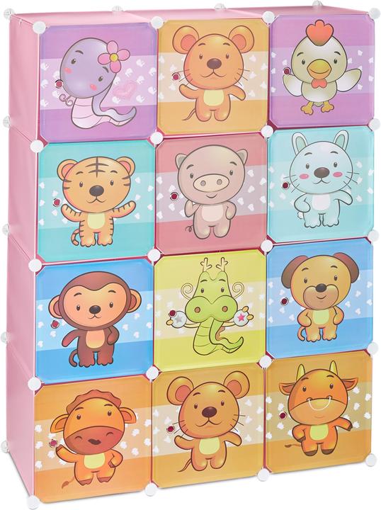 Relaxdays Modular Children's Themed Shelf