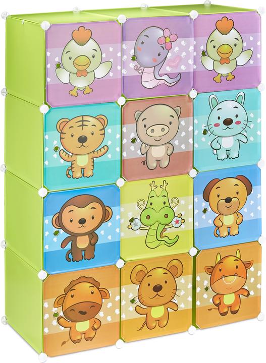 Actual product image Relaxdays Modular Children's Themed Shelf