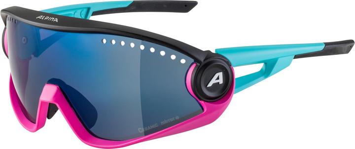 Blau, Blue Mirror, Pink, Schwarz