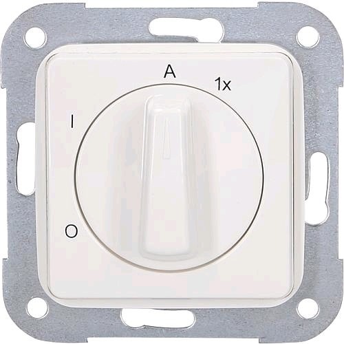 Arnold Exterior light switch f Series SI pure white