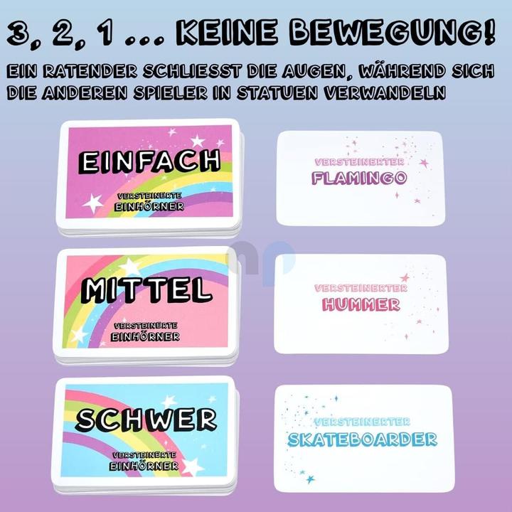 Produktbild Gamely VERSTEINERTE EINHÖRNER - Das lustige Spiel alberner Statuen (Deutsch)