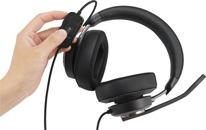Actual product image Kensington Headset H2000 PROVC USB-A/USB-C black (Cable, USB-C)