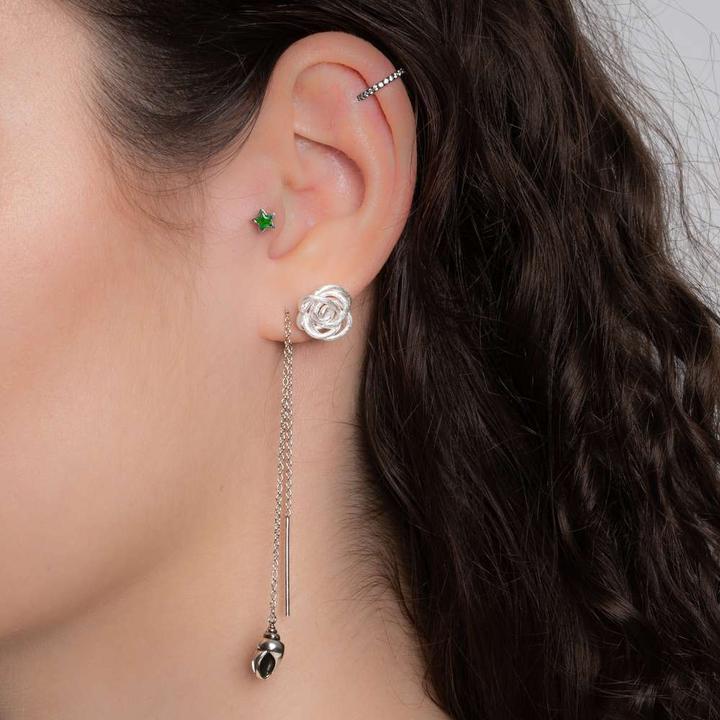 Immagine prodotto Bijouteria Piercing orecchio (Acciaio inossidabile, Vetro (di orologio))