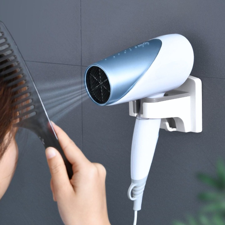 Image du produit Hermex Support mural pour sèche-cheveux
