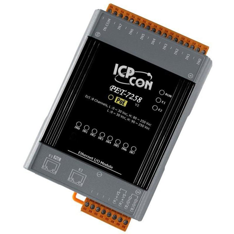 Moxa MODBUS/TCP I/O MODULE, 2x LAN, Netzwerkadapter