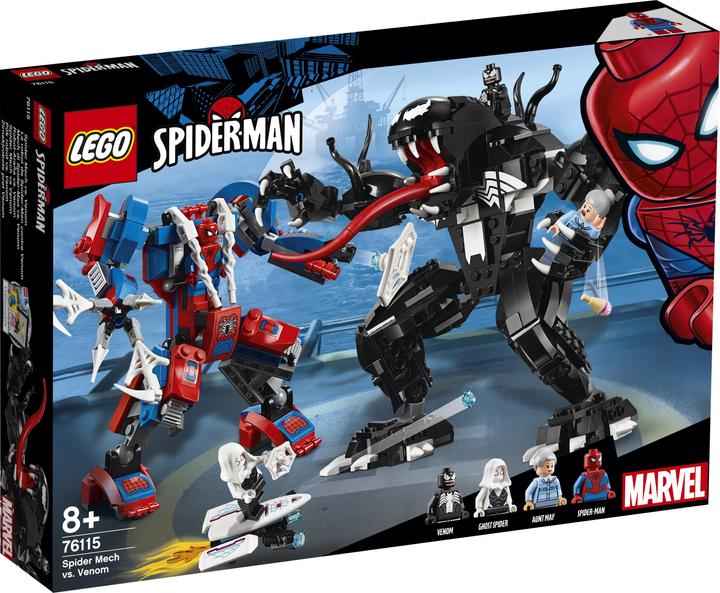 Actual product image LEGO Spider Mech vs. Venom (76115, LEGO Marvel)