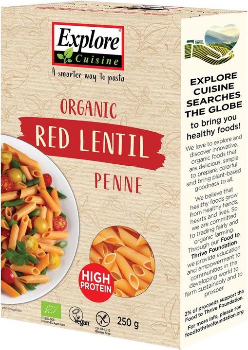 Produktbild Explore Cuisine Penne aus Roten Linsen Bio (270 g)
