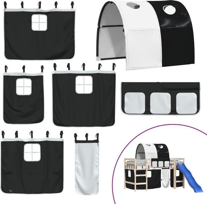 Image du produit vidaXL Rideaux avec tunnel