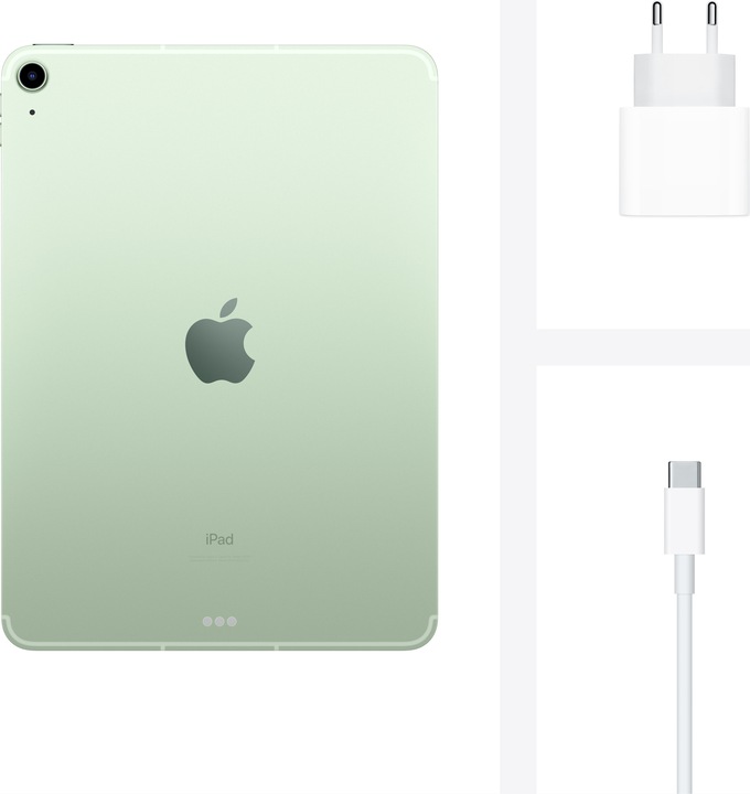 Actual product image Apple iPad Air 2020 (4. Gen) (4G, 10.90", 256 GB, Green)